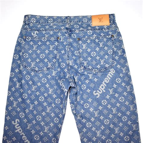 jeans supreme louis vuitton